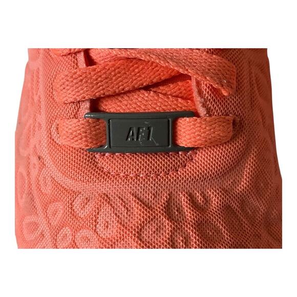 Nike Air Force 1 Upstep SE Atomic Pink Quilted Low Womens US 7.5 844877-600 - Picture 7 of 12